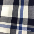 100% Cotton Yarn Dyed Fabric (White And Blue)